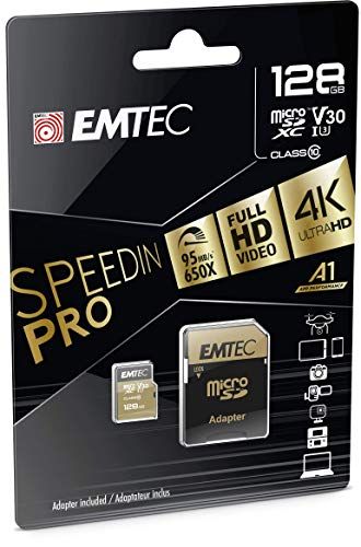 EMTEC SpeedIN PRO 128 Go microSDXC