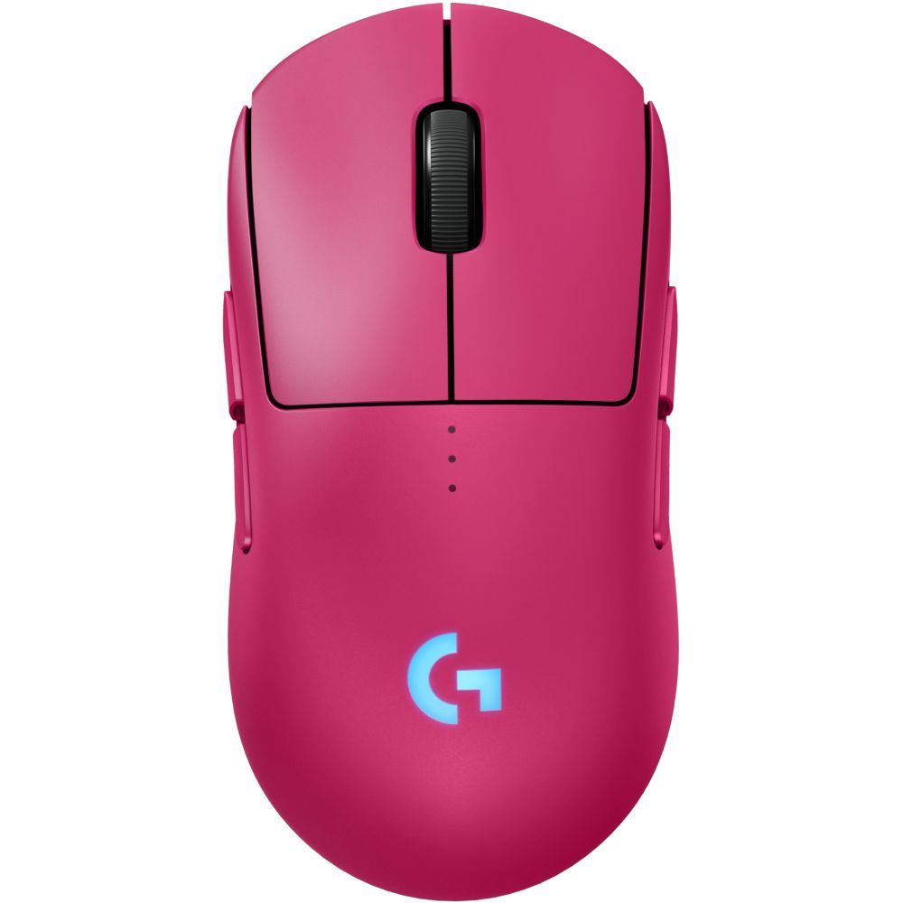 Logitech G PRO 2 - Souris - jeux - droitiers et gauchers - optique - 8 boutons - sans fil, filaire - 2.4 GHz, USB - récepteur USB Logitech LIGHTSPEED - rose
