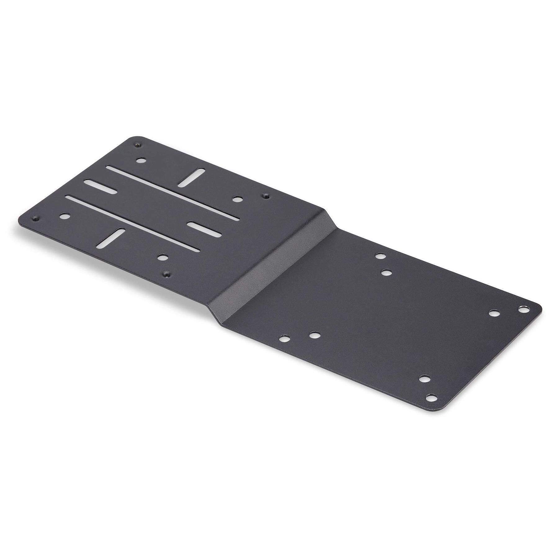 StarTech.com Support de Montage VESA pour NUC/Clients Fins ou Station d'Acceuil pour Ordinateurs Portables, Plaque d'Extension Compatible VESA 75x75/100x100 pour Mini PC