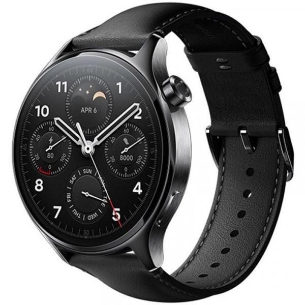 Xiaomi Watch S1 Pro Reloj Smartwach Negro con Correa de Caucho Fluorado Negra