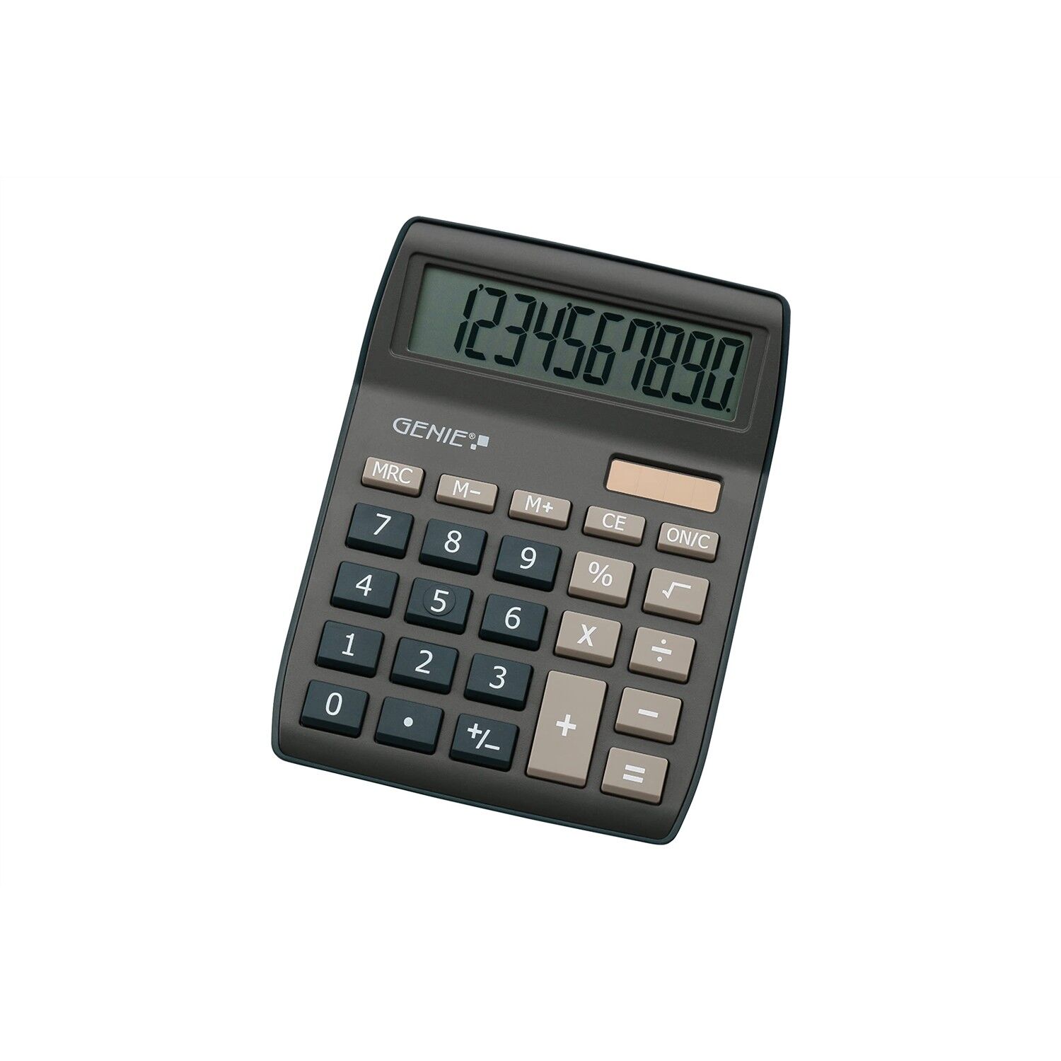 Genie Calculatrice de bureau 840DB Affichage à 10 chiffres ¿ Double alimentation