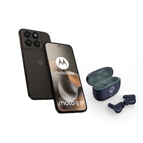 Smartphone Motorola Pack G77 8/256Go Noir + Buds 2 Plus noir