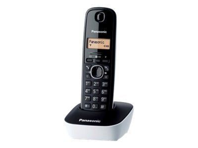Panasonic KX-TG1611JTW - Téléphone sans fil avec ID d'appelant - DECT