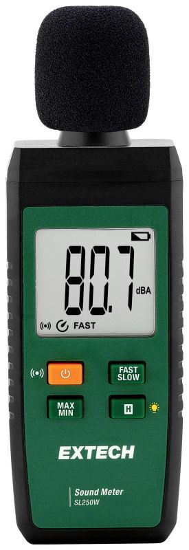 Extech - Sonomètre Sl250w 30 - 130 Db 31.5 Hz - 8000 Hz S608252