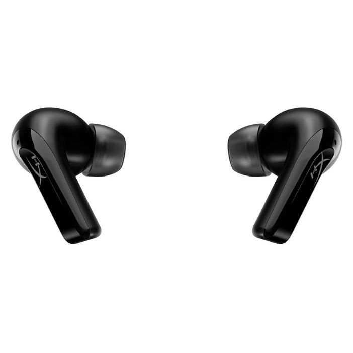 HyperX Cloud MIX Buds - Écouteurs sans fil avec micro - intra-auriculaire - fréquence/Bluetooth radio de 2,4 GHz - Suppresseur de bruit actif - noir