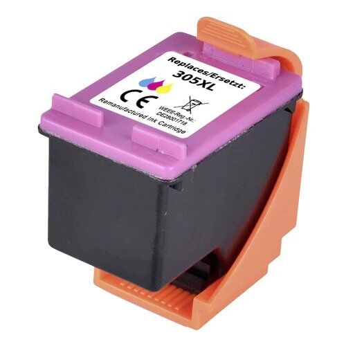 L'encre Renkforce remplace l'encre HP 305XL (3YM63AE) compatible Cyan, Magenta, Jaune RF-I-HP305XLCMY RF-5633220 (RF-5633220)