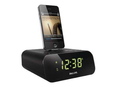Philips AJ3270D - Radio-réveil avec socle Apple Dock - 2 Watt