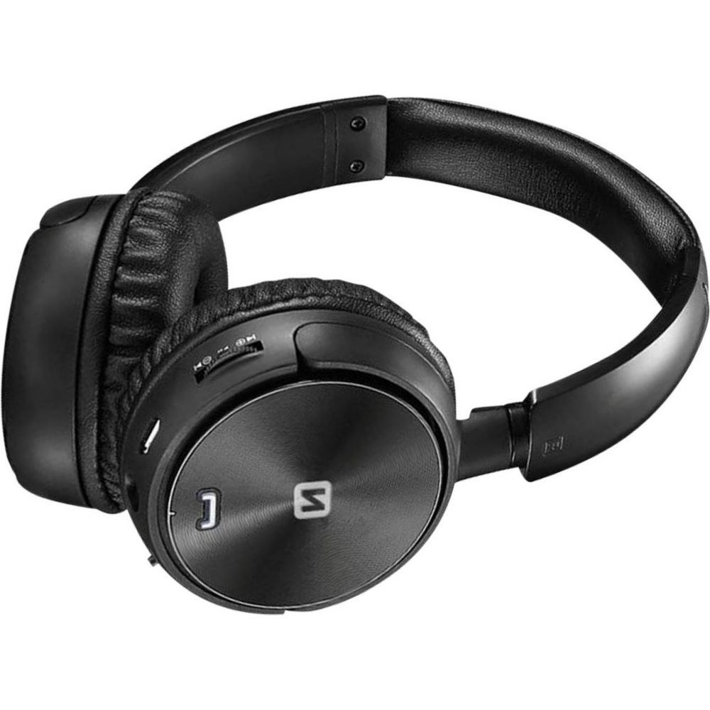Casque SWISSTEN Bluetooth Tuner FM Intégré - Noir