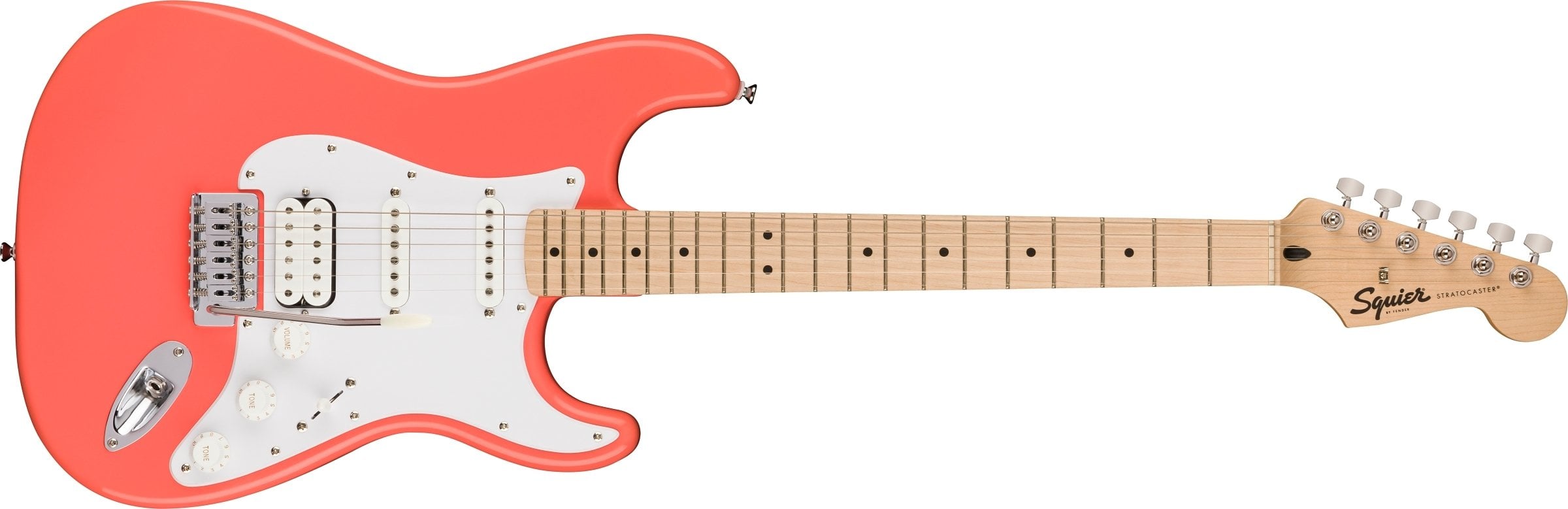 Squier Sonic® Stratocaster® HSS - Guitare électrique - Tahitian Coral