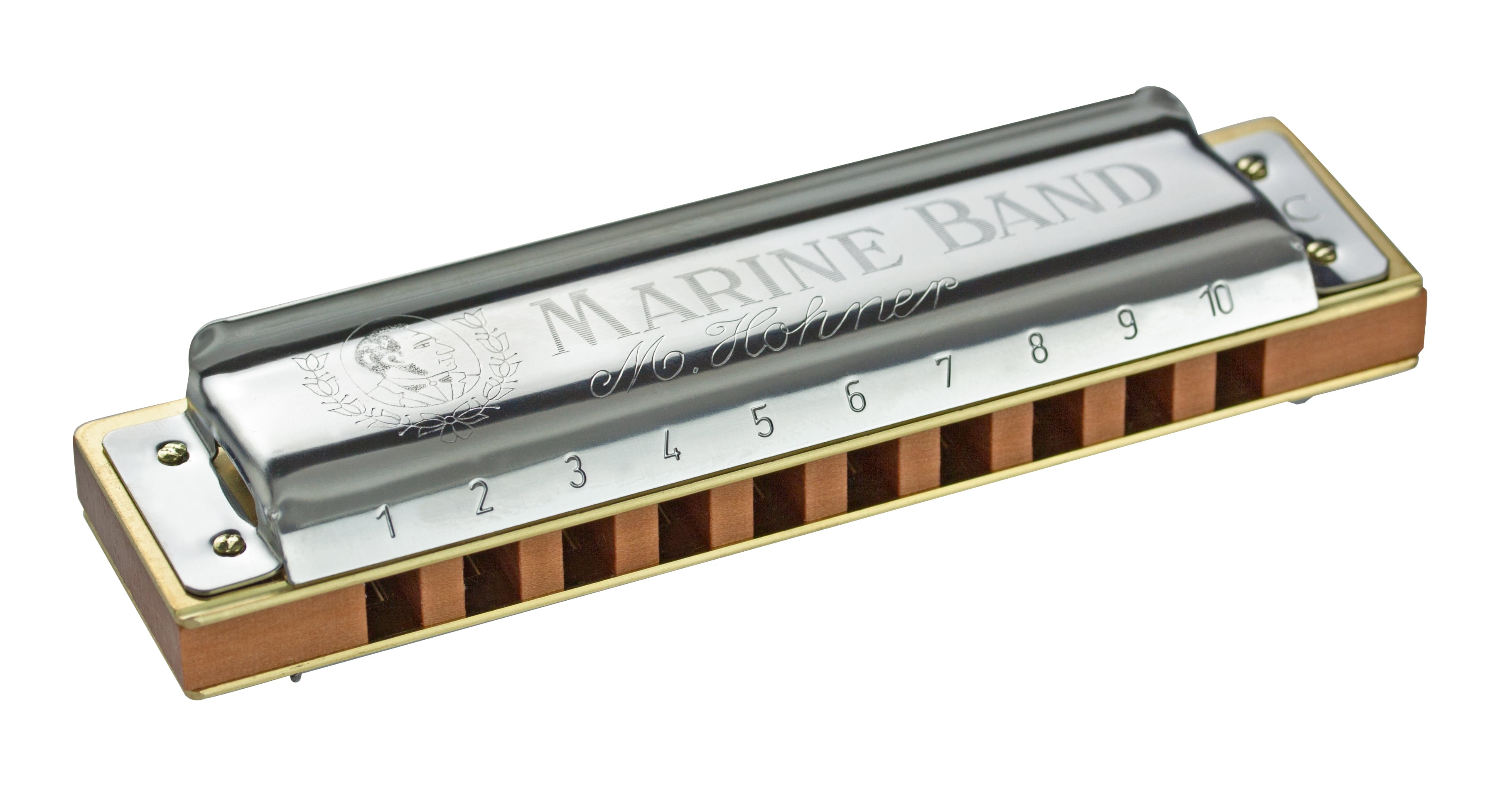 HOHNER - harmonica diatonique Marine Band 1896