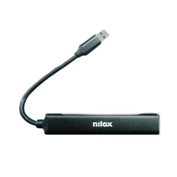 Nilox HUB USB 4 PORTE USB 1X3.0+3X2.0 0 Mbit/s