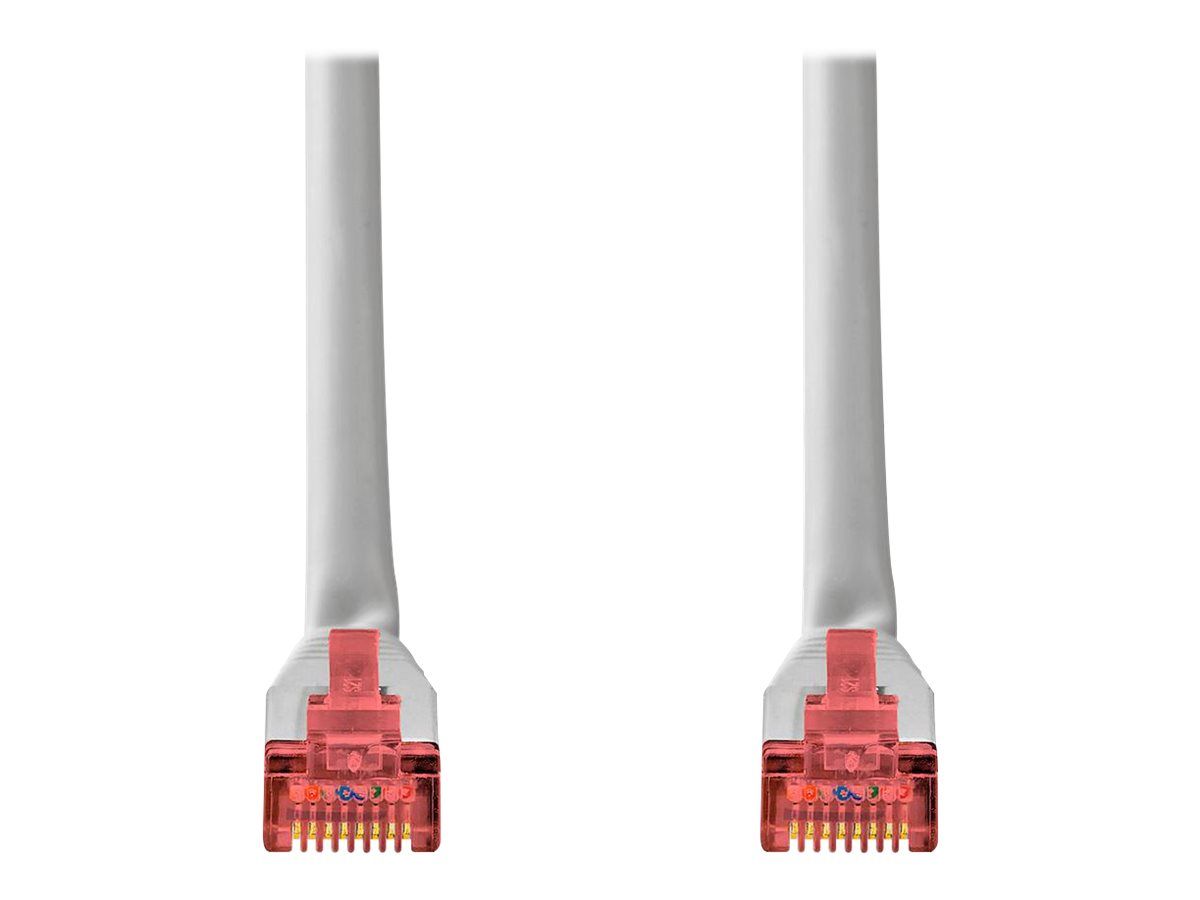 Nedis - Cordon de raccordement - RJ-45 (M) pour RJ-45 (M) - 5 m - S/FTP - CAT 6 - rond - gris