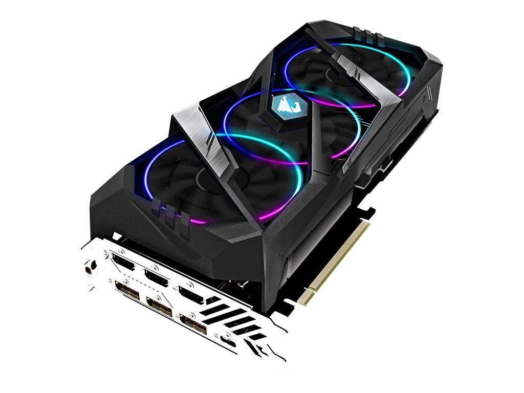Gigabyte AORUS GeForce RTX 2080 SUPER 8G - Carte graphique - GF RTX 2080 SUPER - 8 Go GDDR6 - PCIe 3.0 x16 - 3 x DisplayPort, 3 x HDMI, USB-C