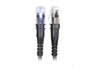Patchsee Tp-6a-f/13 Câble De Réseau Noir 4 M Cat6a U/utp (utp)