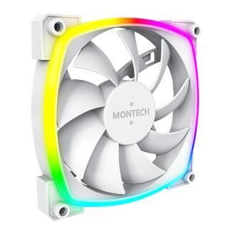 Montech AX120 PWM Boitier PC Ventilateur 12 cm Blanc 3 pièce(s)