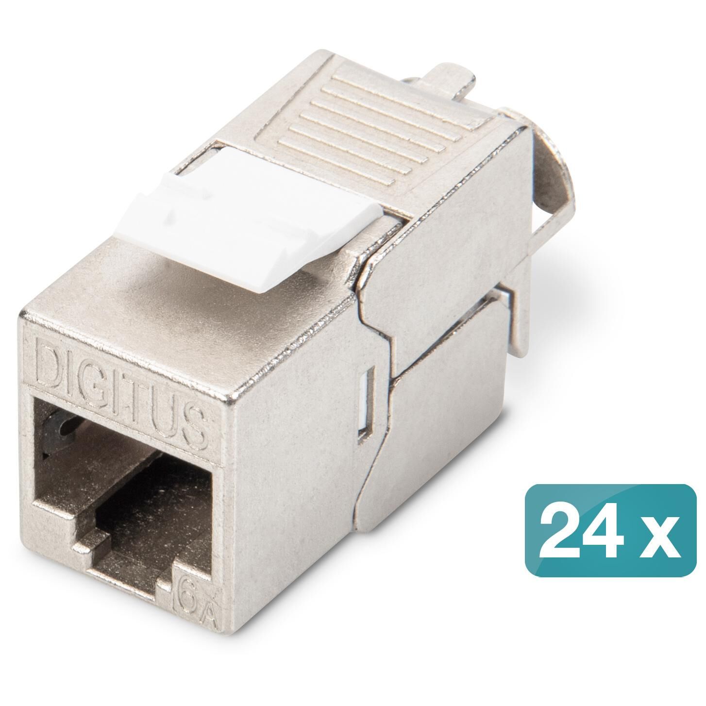 Digitus Module CAT 6A Keystone, blindé, connexion de montage sans outils