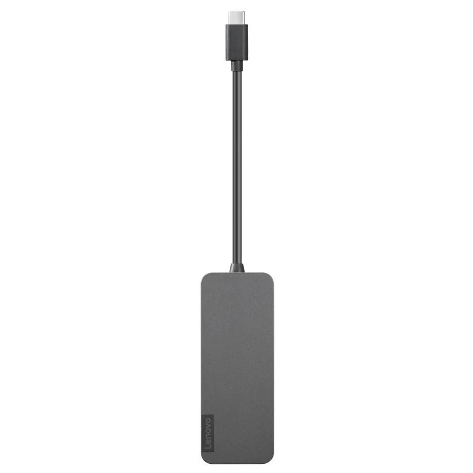 Lenovo 4X90X21427 hub & concentrateur USB 3.2 Gen 2 (3.1 Gen 2) Type-C 20000 Mbit/s Gris