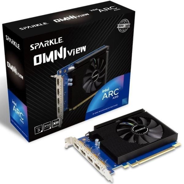 Sparkle Technology Intel Arc A310 OMNI View 4 Go GDDR6