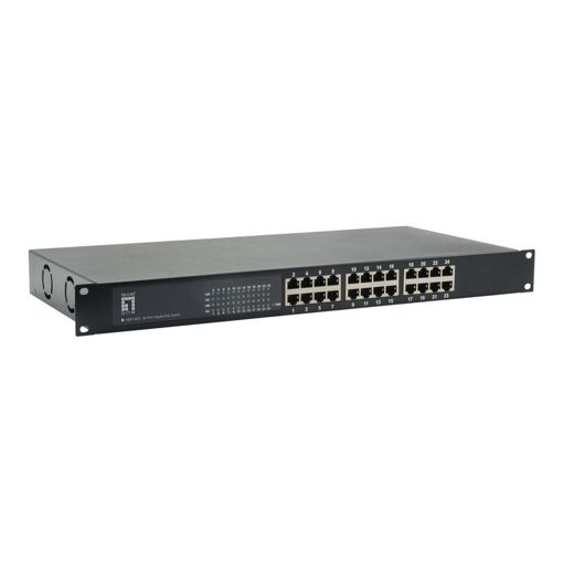 Commutateur LevelOne GEP-2421W150 - 24 ports, 10/100/1000 PoE - Montable en rack - PoE+ (150 W)