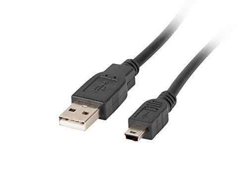 LANBERG CABLE FERRITE USB 2.0 MALE/MINI USB MALE 1.8M NOIR