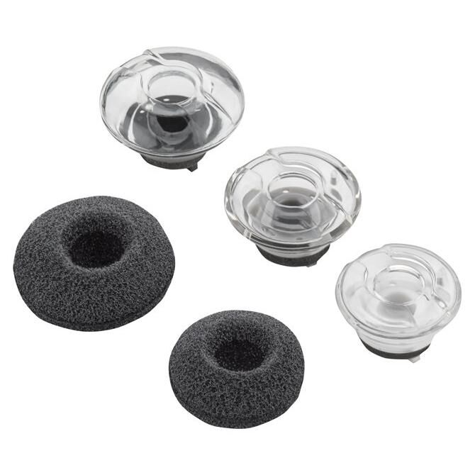 HP Poly - Kits d'embouts auriculaires pour casque Bluetooth - moyen - noir (pack de 3) - pour Poly Voyager Legend
