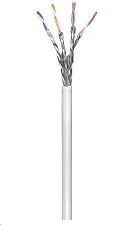 MicroConnect - S/FTP CAT6 100m White, PVC - Câbles réseau