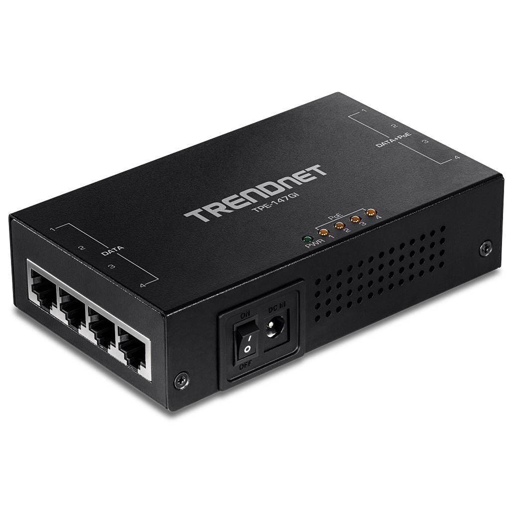 Trendnet TPE-147GI adaptateur et injecteur PoE Gigabit Ethernet