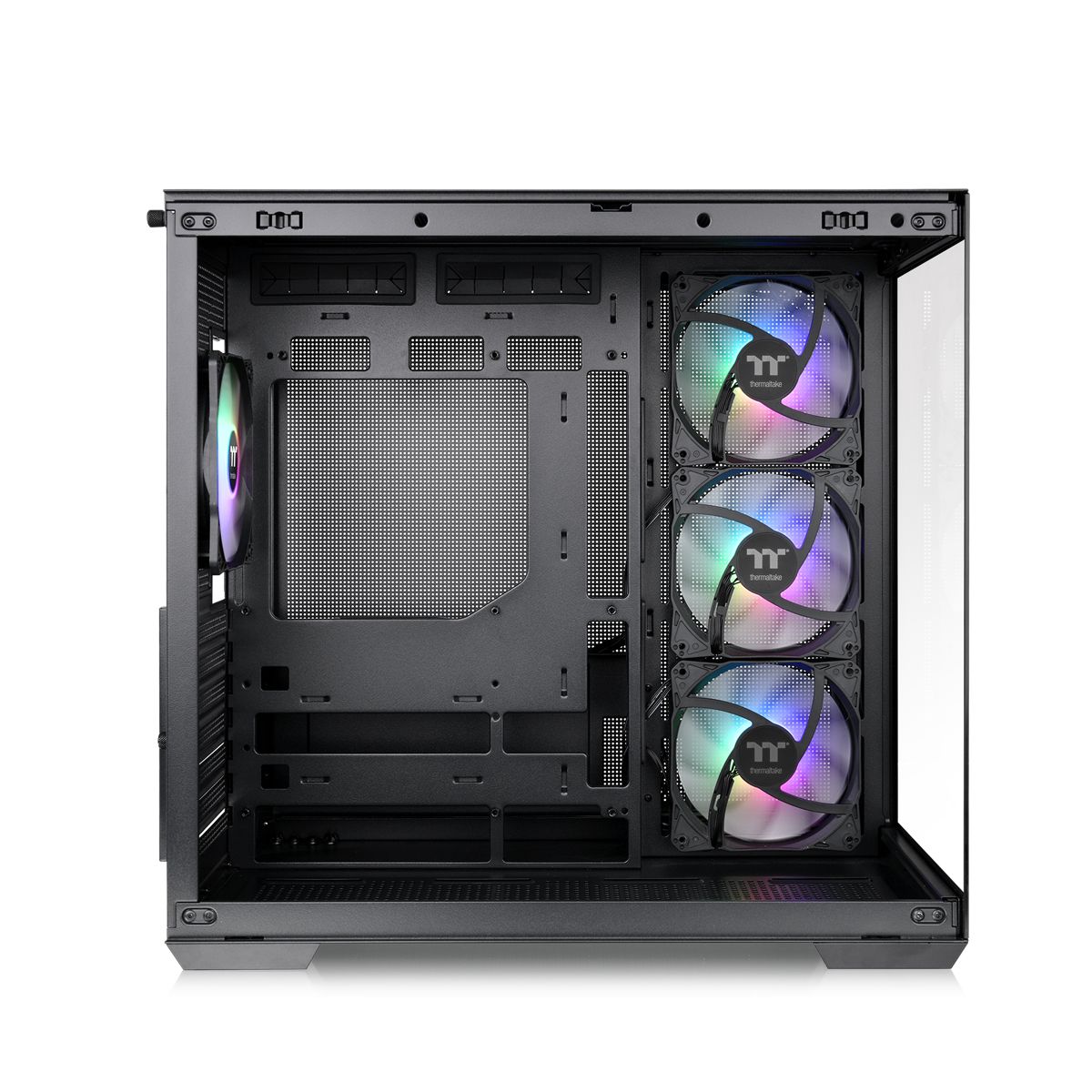 Boitier PC Moyen Tour ATX Thermaltake View 380 TG RGB avec panneau vitré - Noir