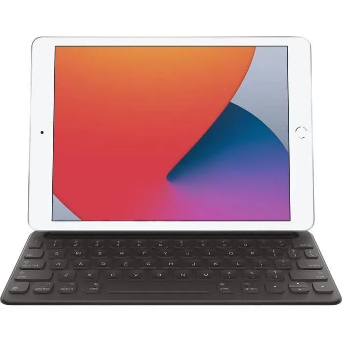 Apple Smart - Clavier et étui - Apple Smart connector - AZERTY - Français - pour 10.2-inch iPad (7th generation, 8th generation, 9th generation); 10.5-inch iPad Air (3rd generation); 10.5-inch iPad Pro