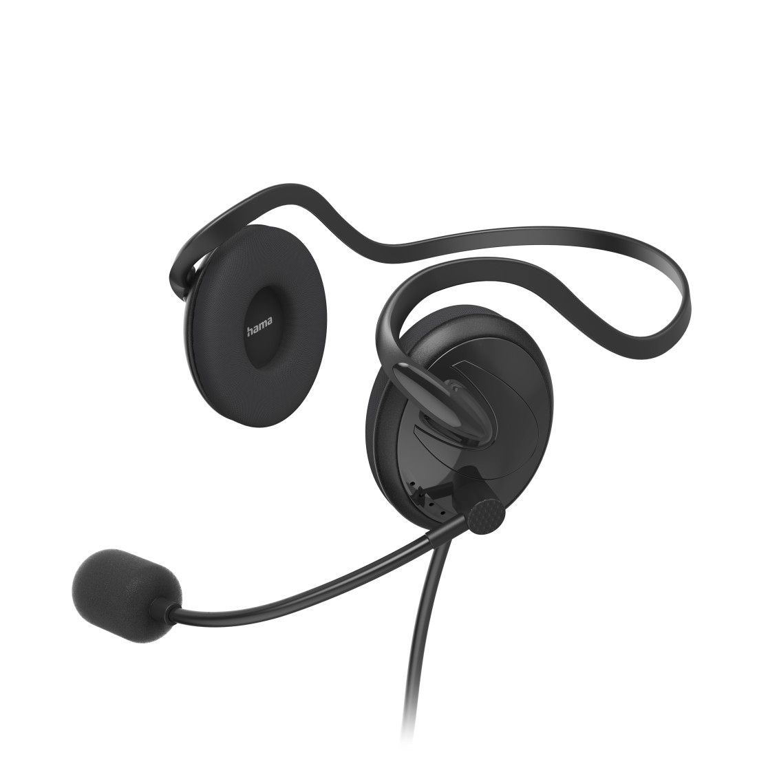 Casque micro pour PC "NHS-P100 V2" avec tour de cou, stéréo, nr
