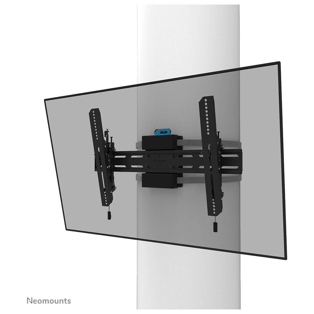 Neomounts WL35S-910BL16 Support de pilier pour écran 40-75" - inclinable - verrouillable - diam. 25-100 cm