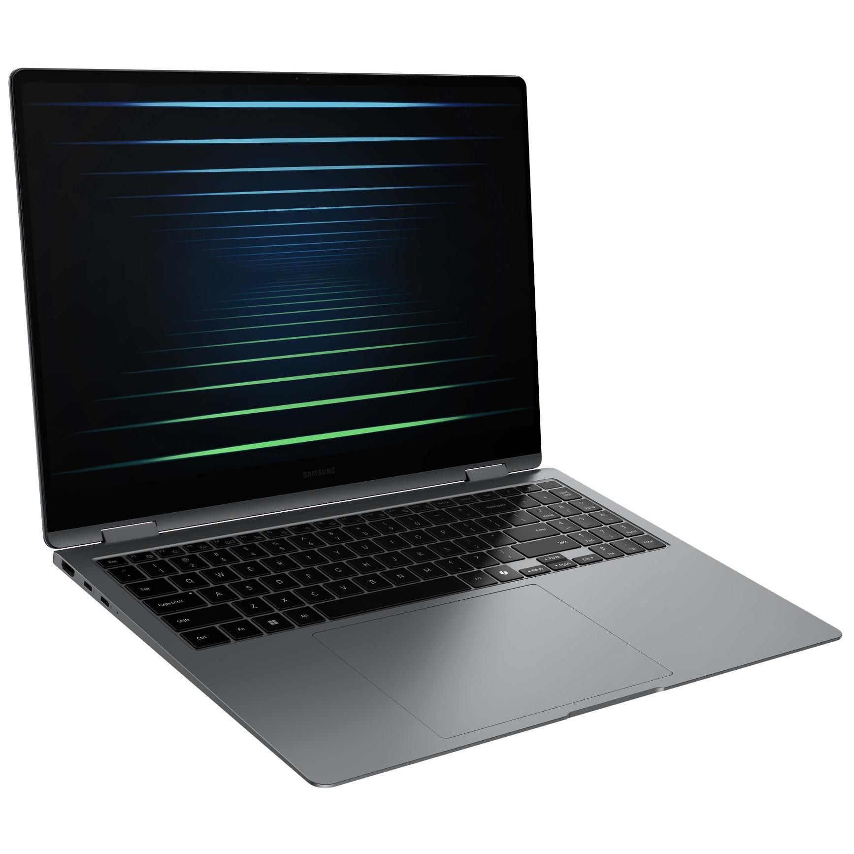 PC Portable Samsung Galaxy Book5 Pro 360 écran tactile 16'' 120Hz Copilot+ Intel Core Ultra 7 16 Go RAM 512 Go SSD Anthracite