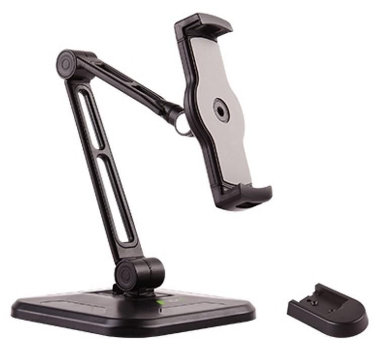 techly Np Extensible Support - Kit de montage (support mural, support de bureau, bras de fixation réglable) pour tablette