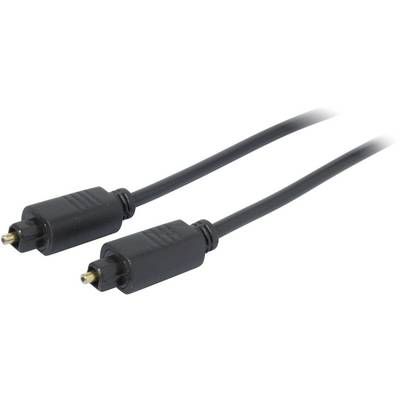 Câble de raccordement Kash 30L510 [1x Toslink mâle (ODT) - 1x Toslink mâle (ODT)] 3.00 m noir contacts dorés