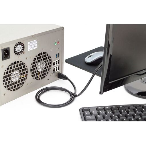 Câble HDMI à haut débit Digitus avec connecteur Ethernet