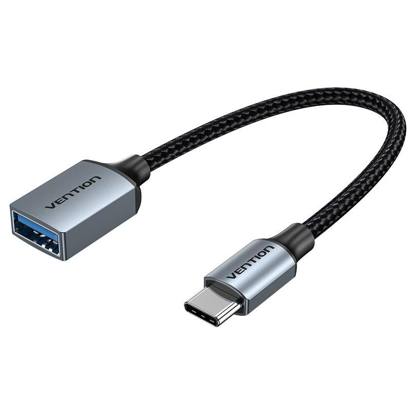 Vention CCXHB câble USB USB 3.2 Gen 1 (3.1 Gen 1) 0,15 m USB C USB A Gris
