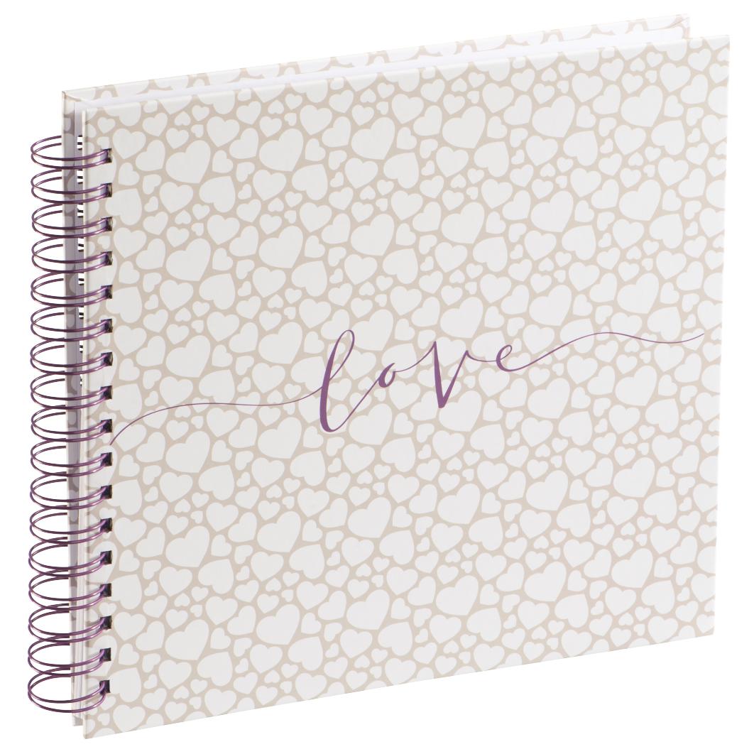 Hama Romance album photo et protège-page Beige, Blanc 80 feuilles 10 x 15