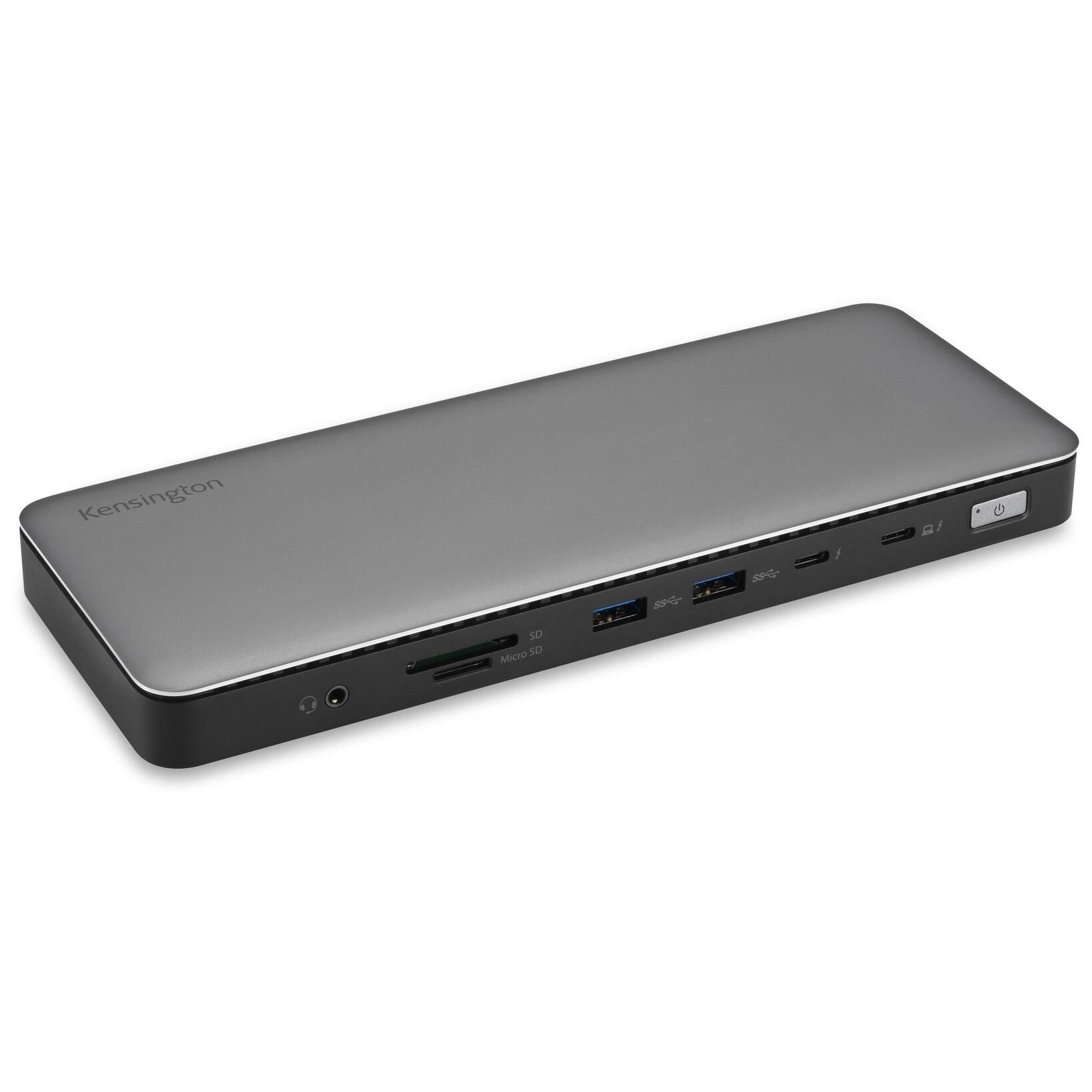 Kensington SD5760T Station d'accueil Thunderbolt 4 avec deux sorties vidéo 4K et alimentation 96 W