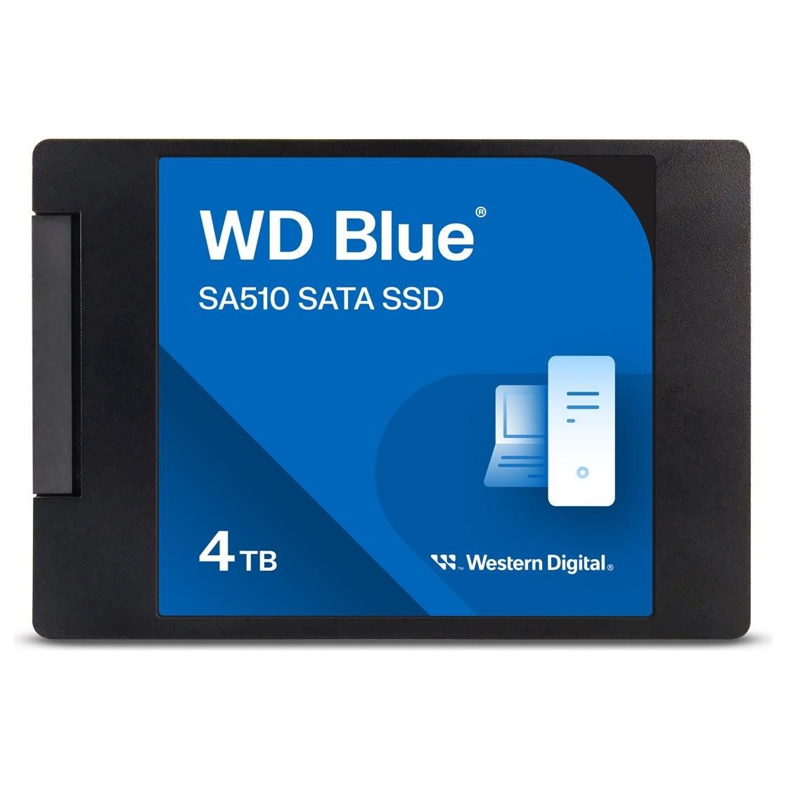 WD Blue SA510 WDS400T3B0A-00C7K0 - SSD - 4 To - interne - 2.5" - SATA 6Gb/s