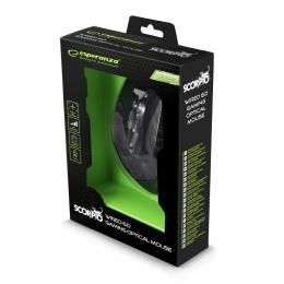 Esperanza mx203 scorpio souris usb type a Optique 2400 dpi droitier