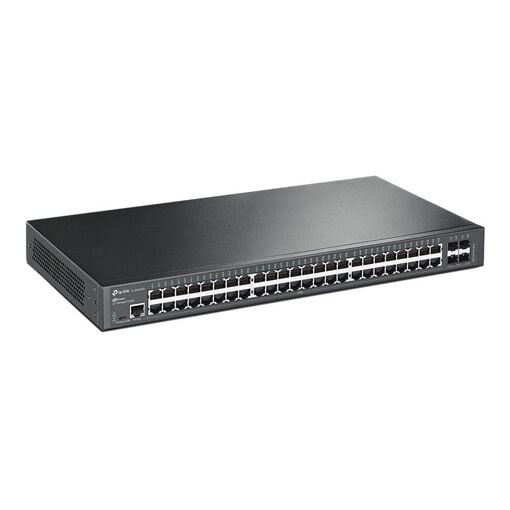 TP-Link JetStream TL-SG3452X V1.6 - Managed Switch - 48x 10/100/1000 + 4x 10G SFP+ - Rack Mountable