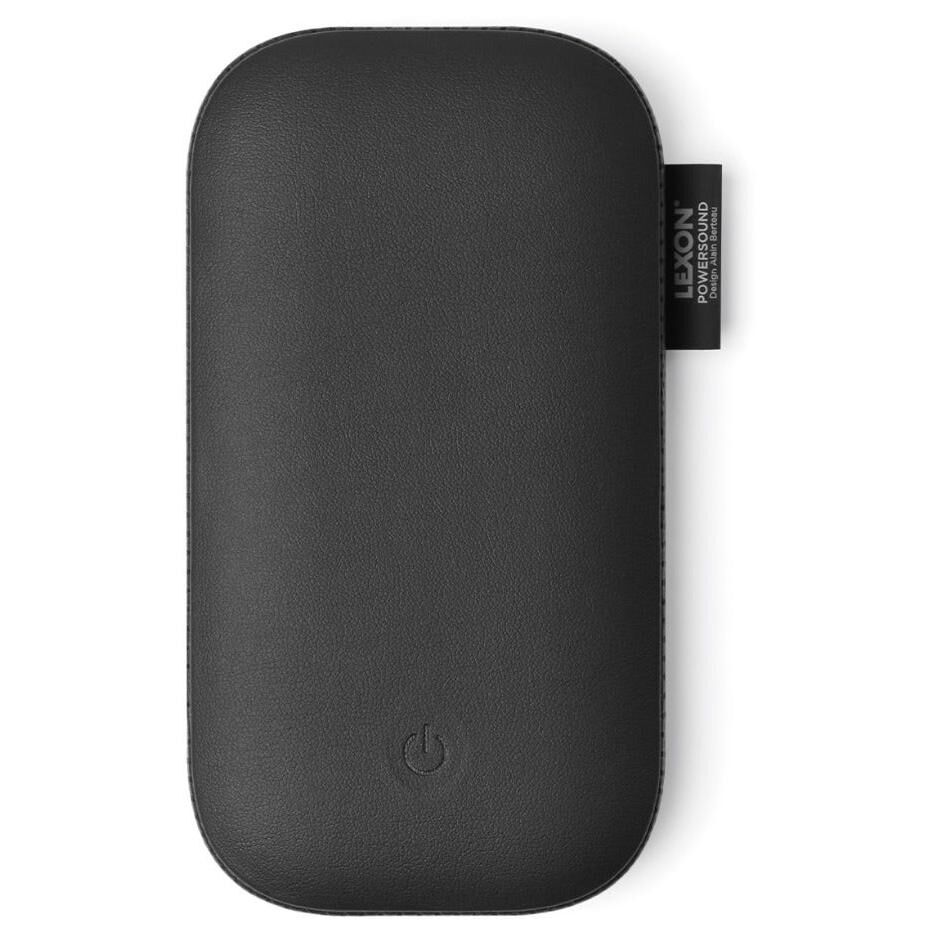 Lexon La128n Banque D'alimentation Électrique 5000 Mah Recharge Sans Fil Noir