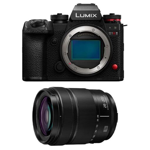 Panasonic Lumix S1R II + Objetivo 28-200mm f/4.0-7.1 Macro, Garantía de 3 Años