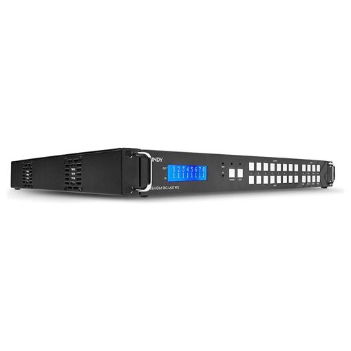 Lindy 8x8 HDMI Matrix Switch with Video Wall Scaling