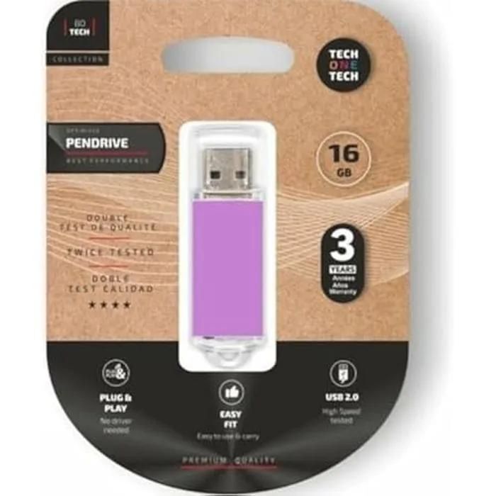 Clé USB - TECH ONE TECH - Basic 16 Go - USB 2.0