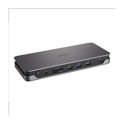 Station d'accueil Acer ADK270 - USB-C 3.2 Gen 1 - HDMI, DP - Ethernet Gigabit - 110W - Pour Aspire Go 14, 15; Chromebook Plus Spin 514; Chromebook Tab 311; TravelMate P2 16; X4 14 AI