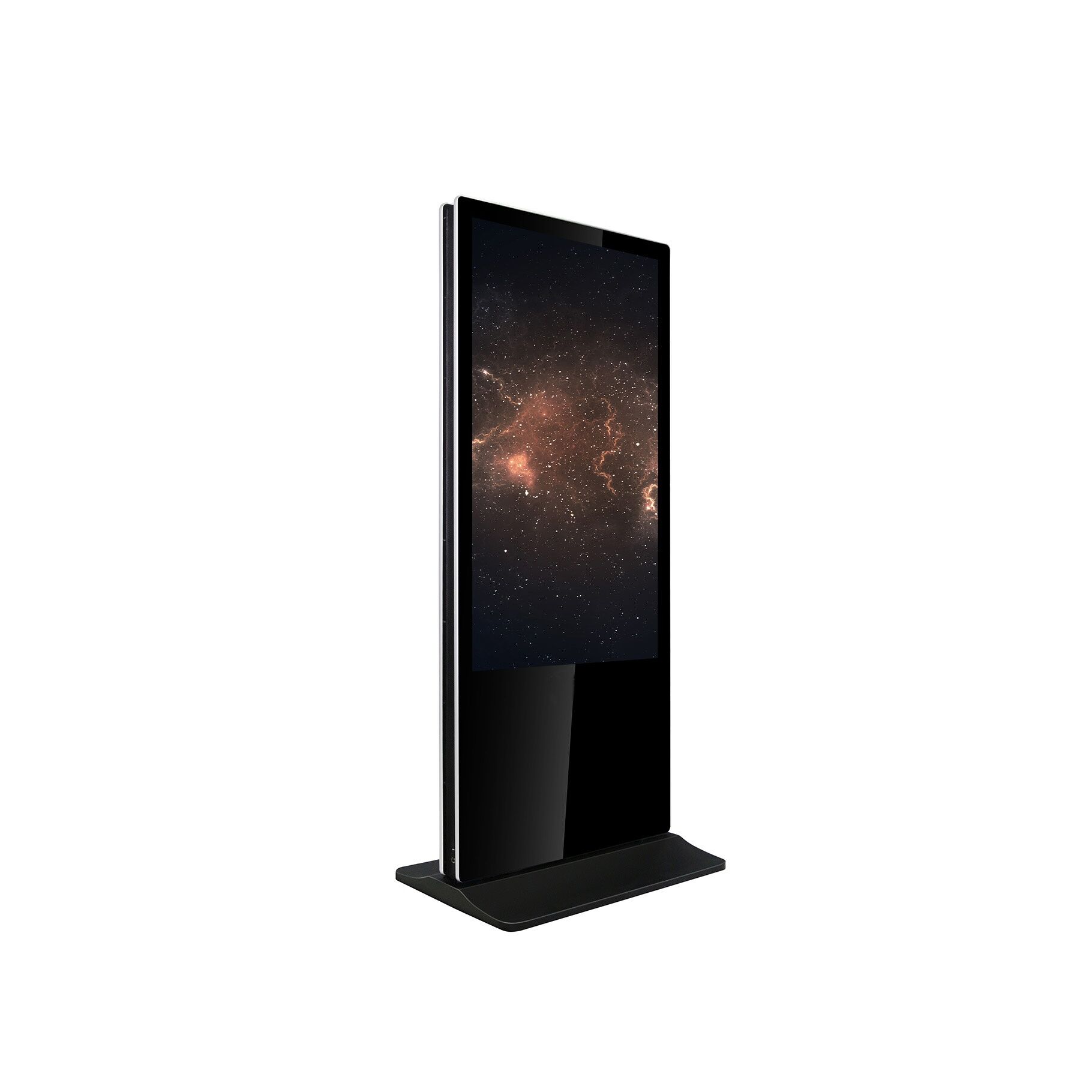Totem vidéo double face 55'', FULL HD, 500 cd, 24h/7j, Indoor