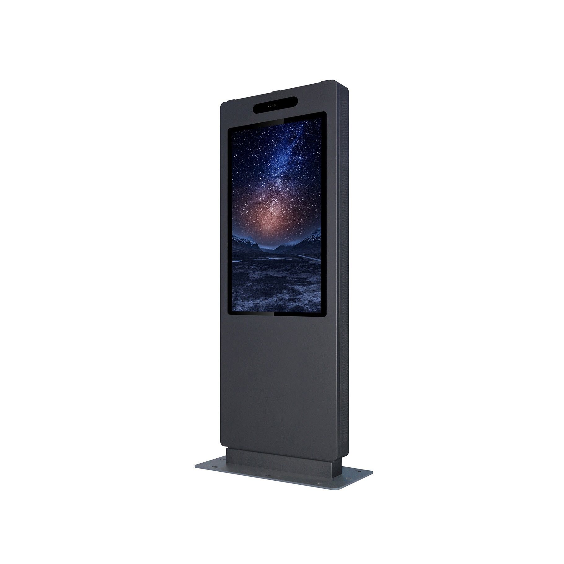 Totem vidéo 55'', FULL HD, 3500 cd, 24h/7j, Outdoor