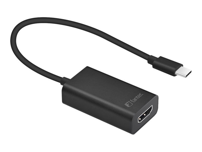 FANTEC - Adaptateur vidéo externe - USB-C - HDMI - noir