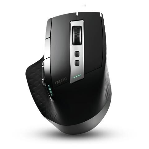 Rapoo MT750S souris Bureau Droitier RF sans fil + Bluetooth Optique 3200 DPI